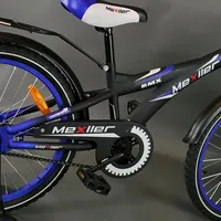 Mexller BMX 20" Matt Black Blue, foto 7