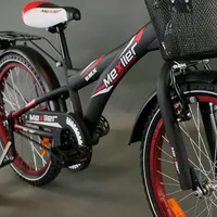 Mexller BMX 20" Matt Black Red, foto 6